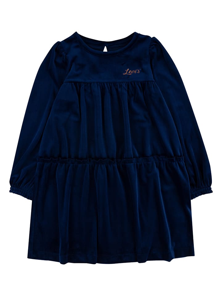 Kleid in Dunkelblau