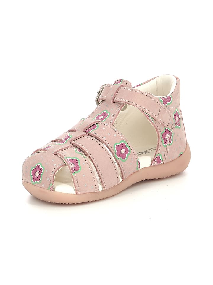 Kickers Leren enkelsandalen