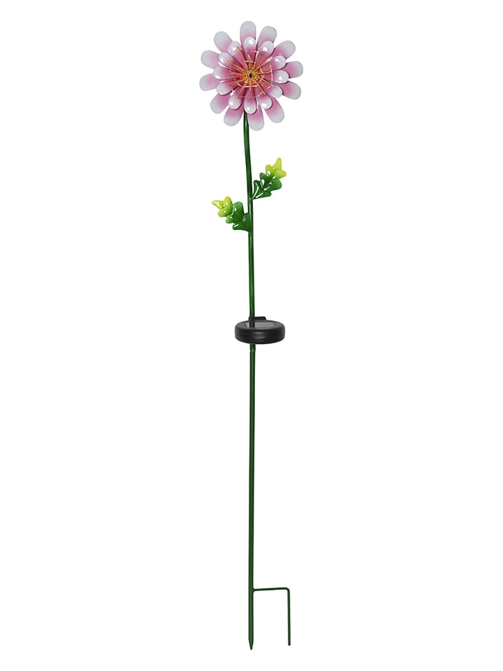 Solarna lampa ogrodowa LED w różnych kolorach - 15 x 81 x 12 cm