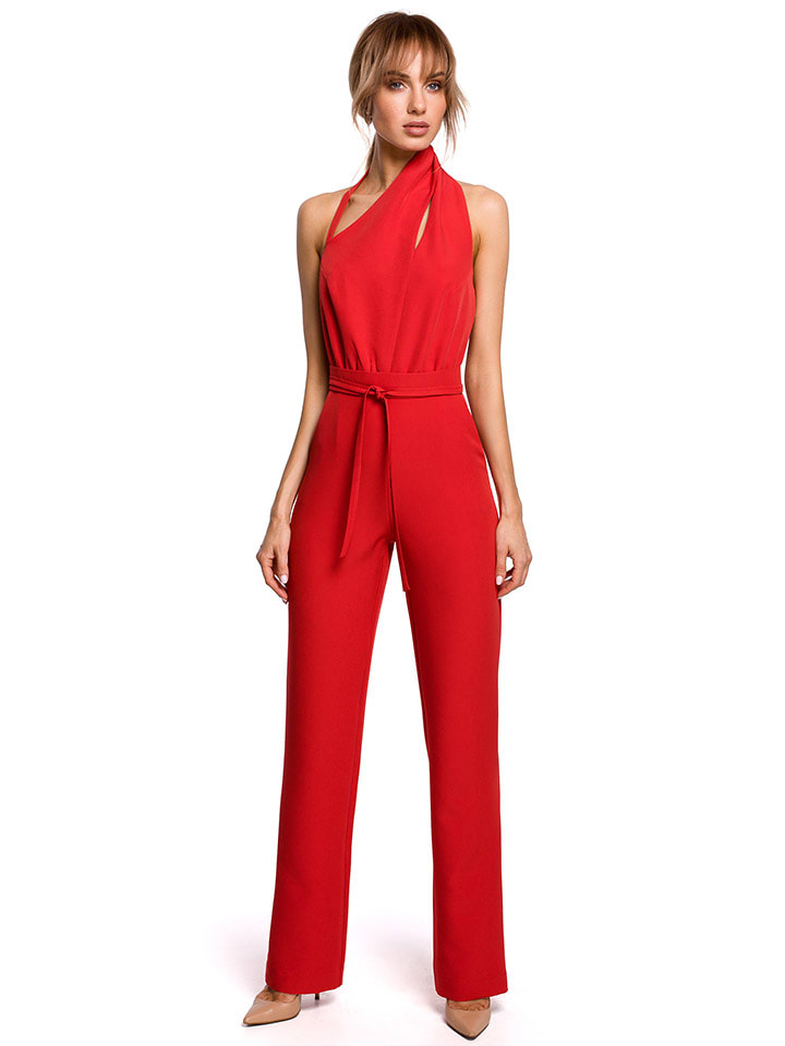 Jumpsuit in Rot