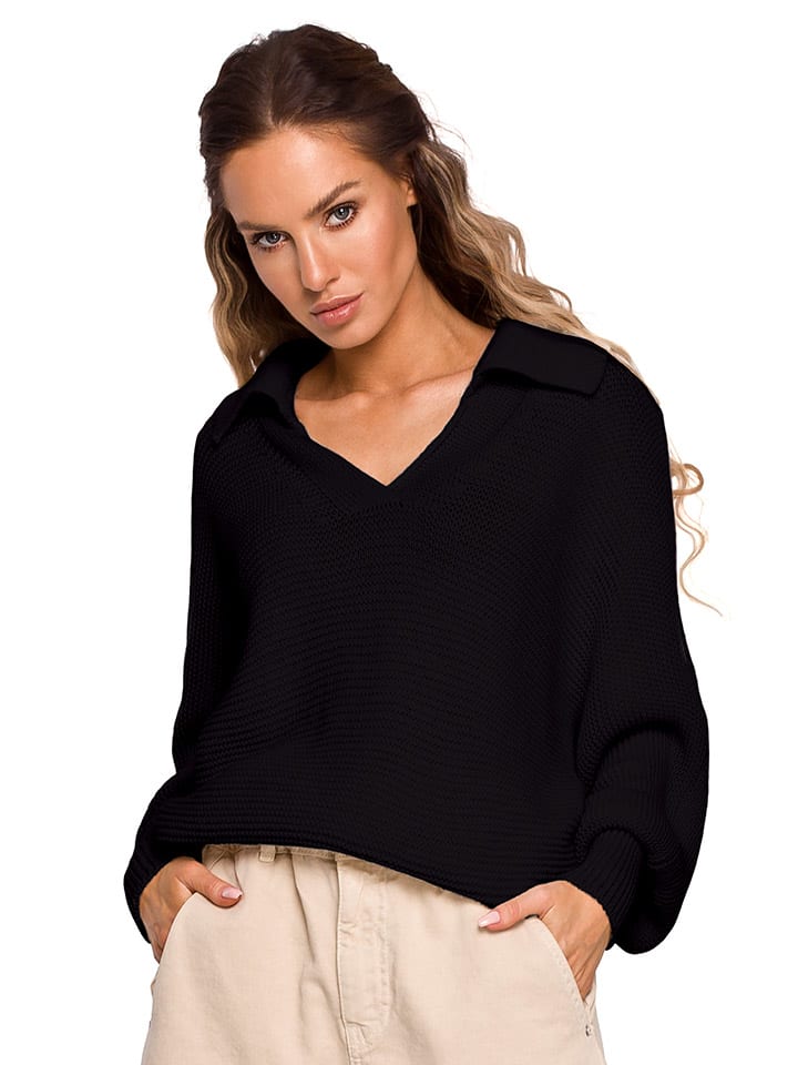 Sweter w kolorze czarnym