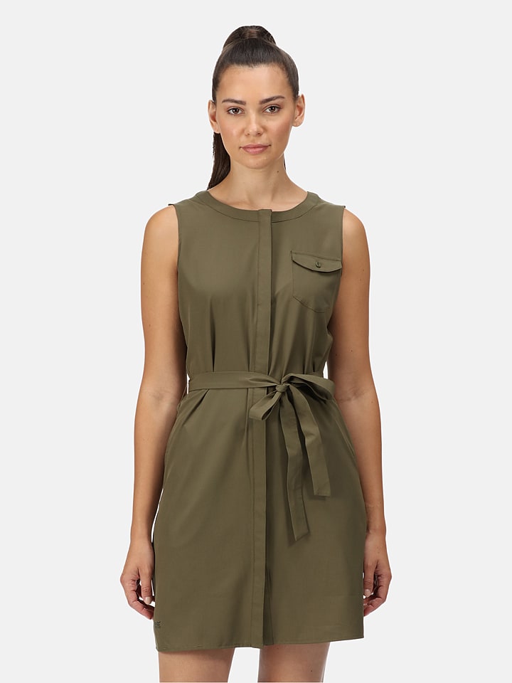 Sukienka "Highton" w kolorze khaki