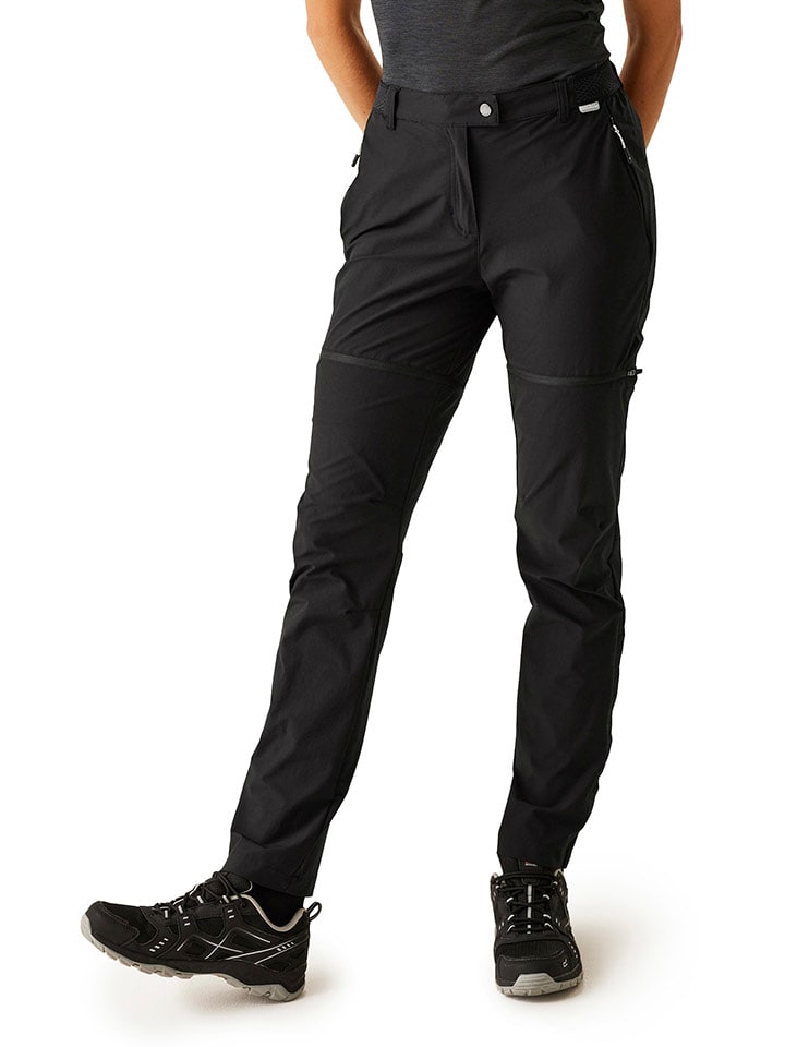 Zipp-Off-Funktionshose "Mountain" in Schwarz