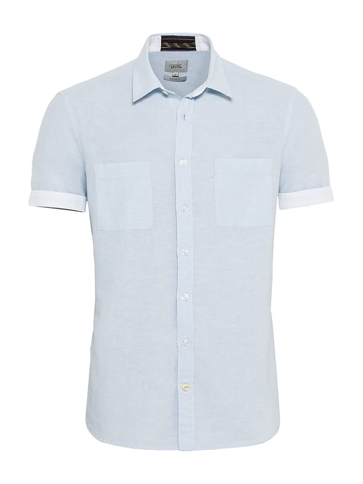 Camel Active Hemd Regular fit in Hellblau günstig kaufen