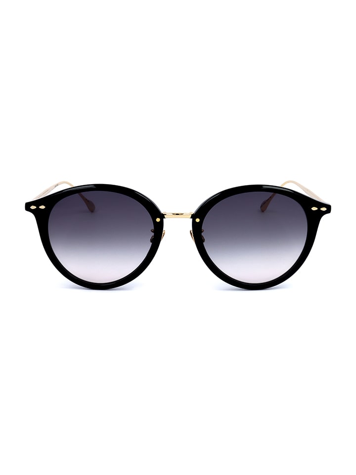 Isabel Marant Damen-Sonnenbrille in Schwarz-Gold/ Blau günstig kaufen