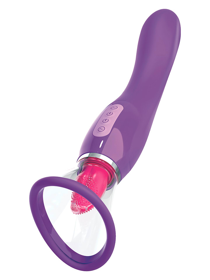 Wibrator "Her Ultimate Pleasure" w kolorze fioletowym - dł. 25,4 cm