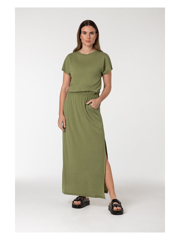 Kleid "Feel Good" in Khaki