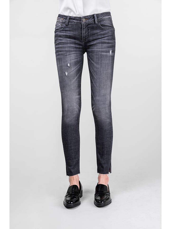 Blue Fire Jeans Chloe Skinny Fit In Anthrazit Günstig Kaufen Limango