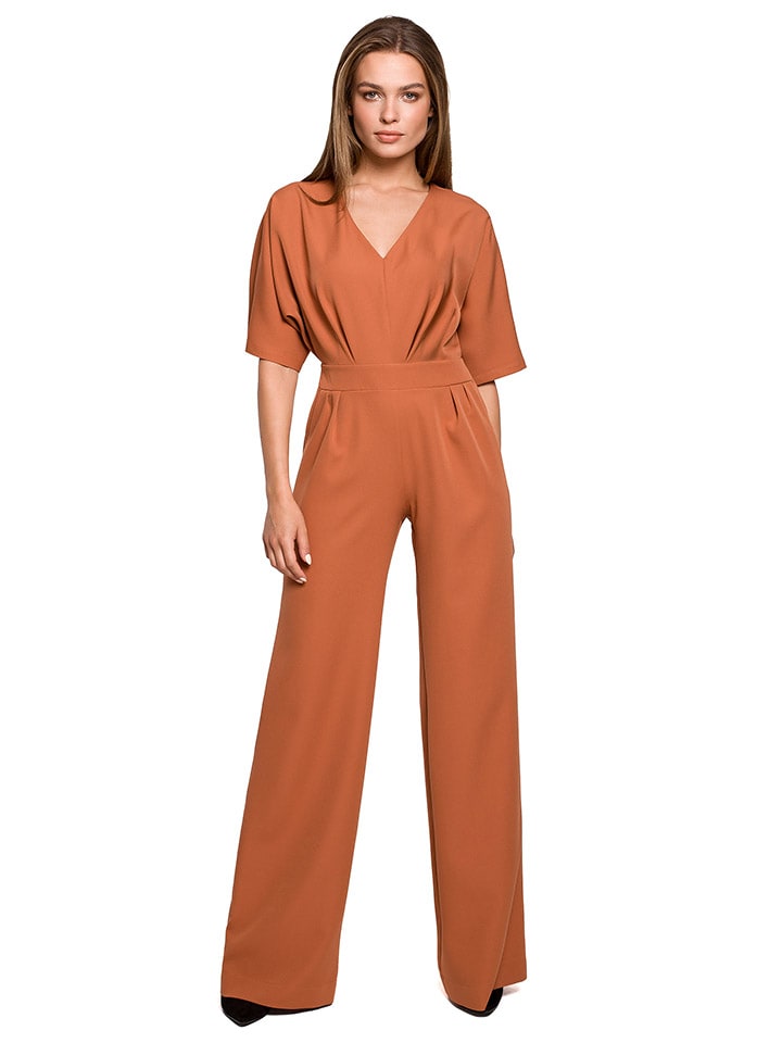 Jumpsuit lichtbruin