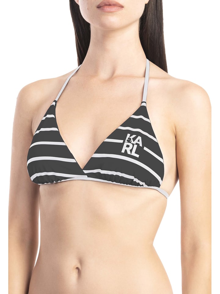 Bikini-Oberteil in Schwarz