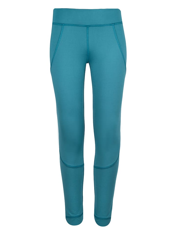 Legginsy termiczne "Rondane" w kolorze turkusowym