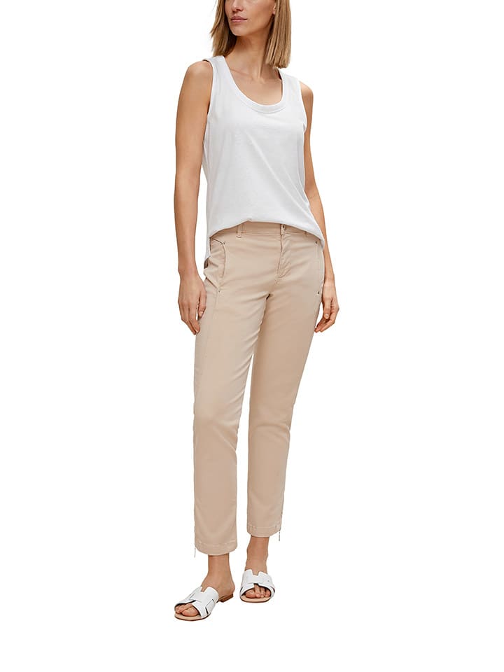 comma Broek beige goedkoop kopen limango