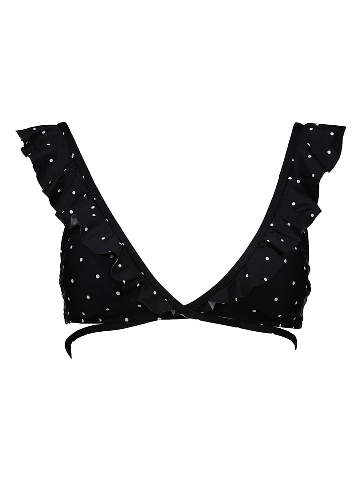 Biustonosz bikini w kolorze czarnym