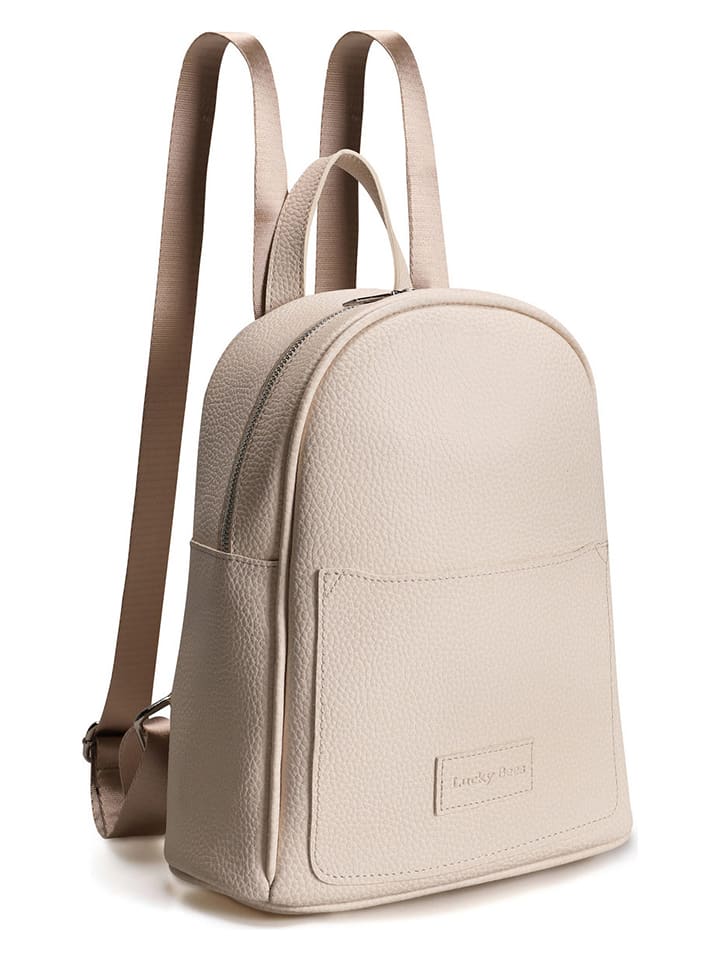 Rucksack in Creme - (B)25 x (H)30 x (T)12 cm