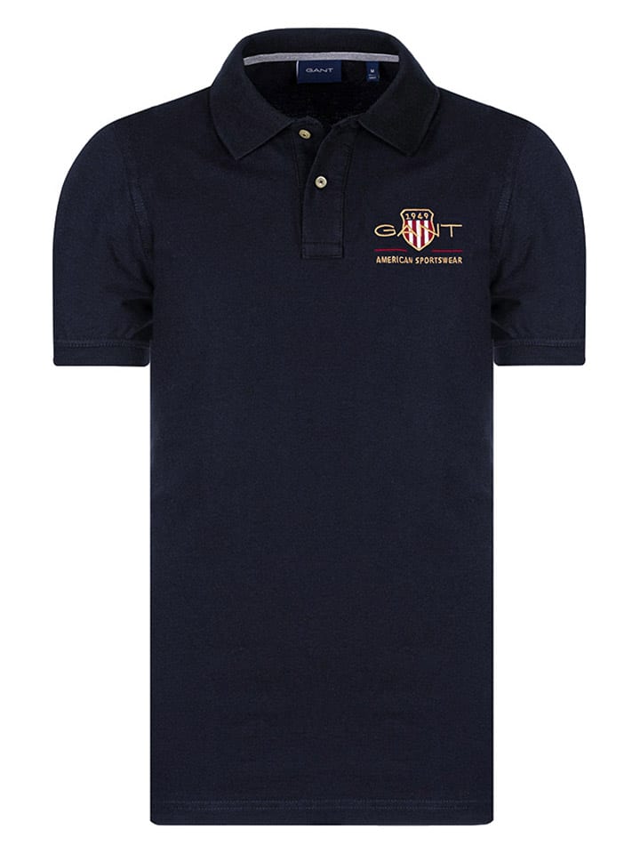 Koszulka polo w kolorze granatowym