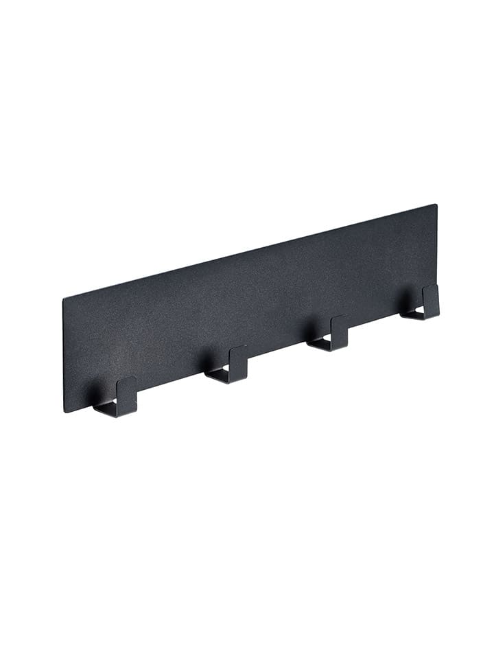 Hakenlijst "Ima" zwart - (L)30 cm