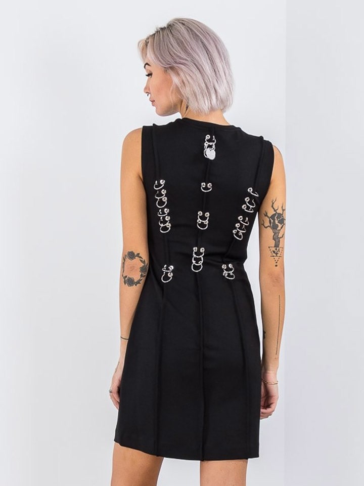 Diesel Clothes Jurk zwart goedkoop kopen limango