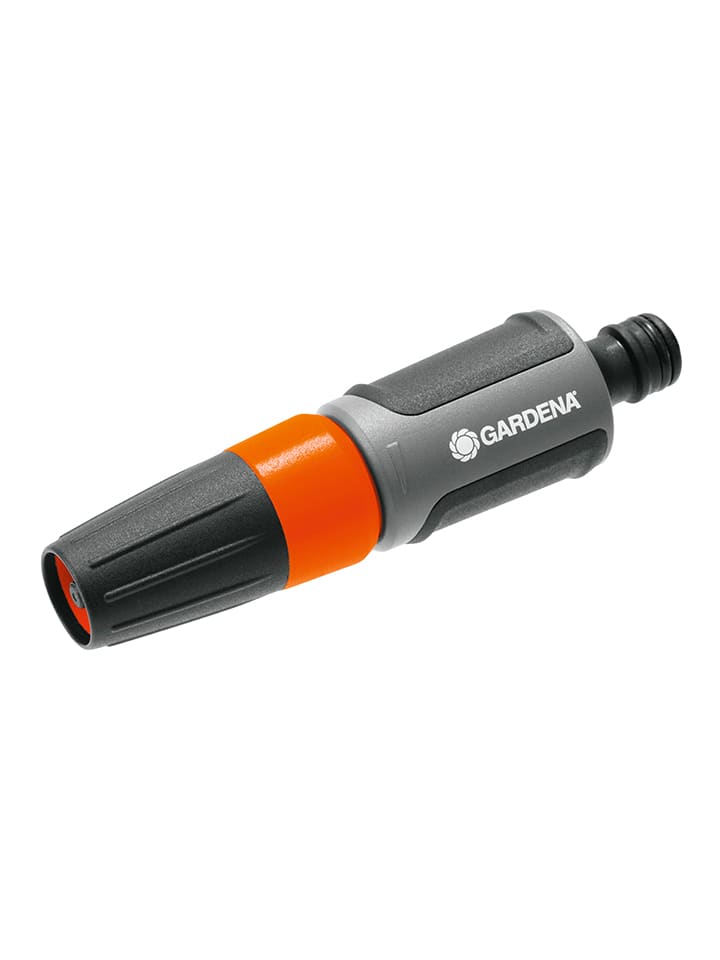 Reinigungsspritze in Grau/ Orange