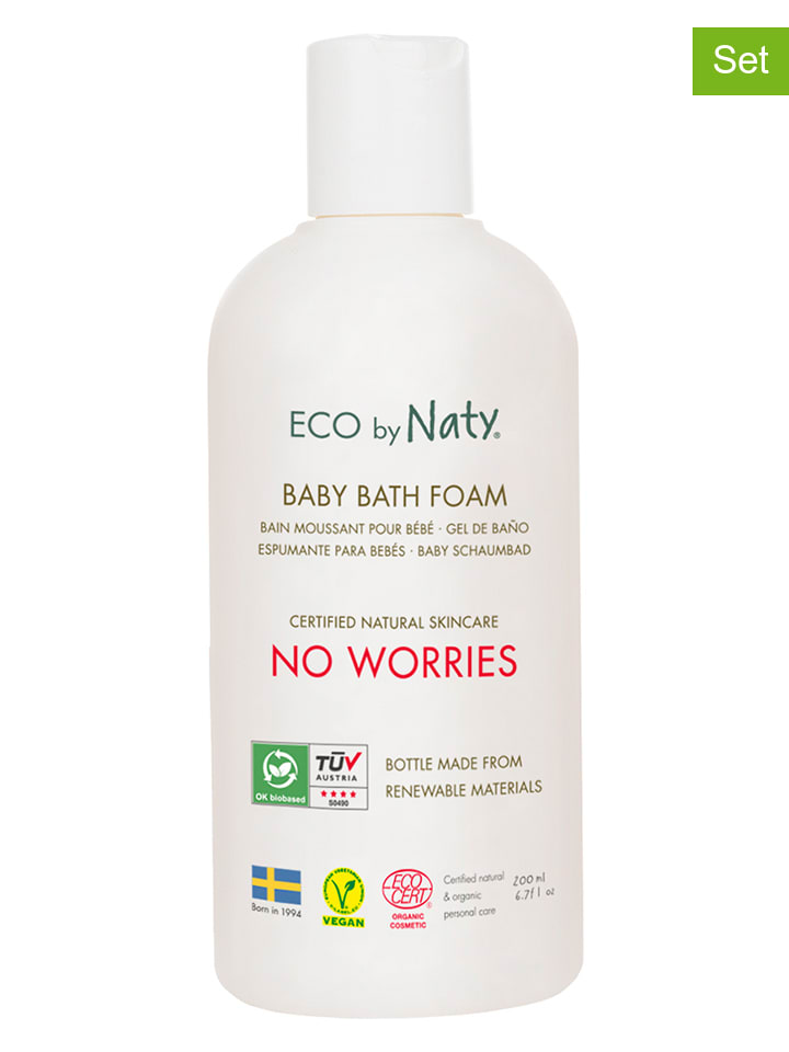 2-delige set: baby-schuimbad, 2x 200 ml