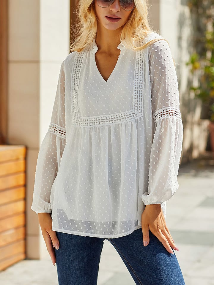 Blouse crème