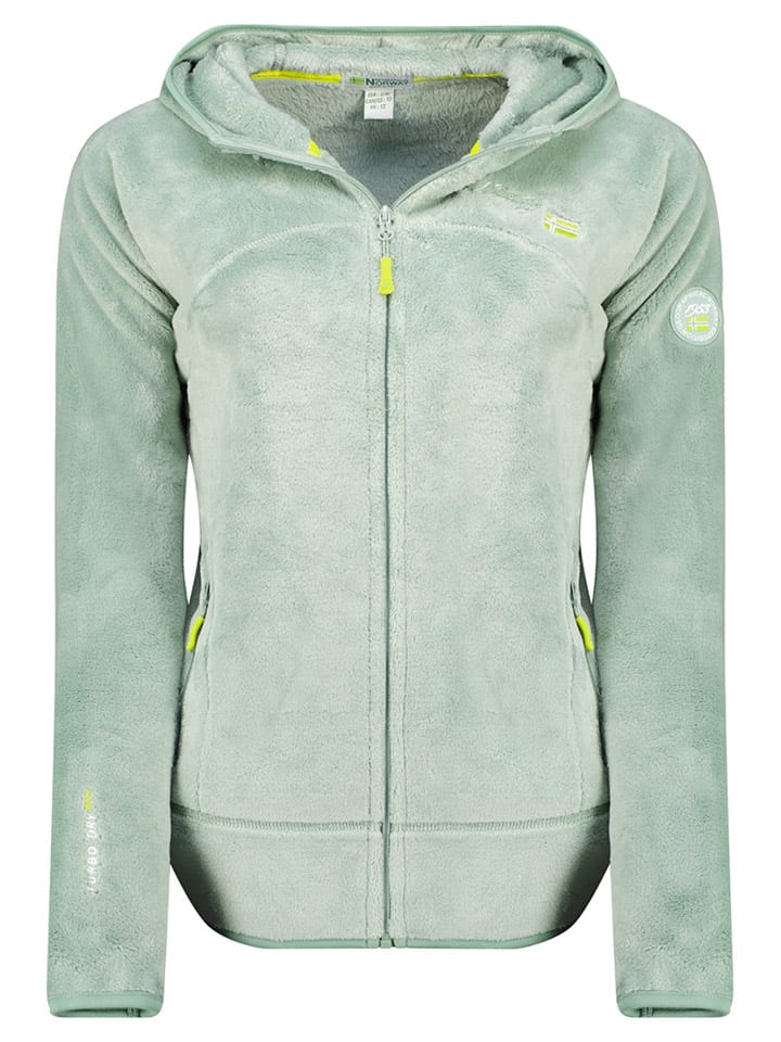 Fleecejacke "Upalood" in Mint