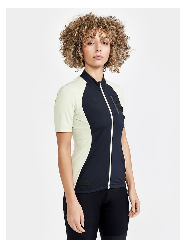 Fietsshirt "ADV Offroads" zwart/mintgroen