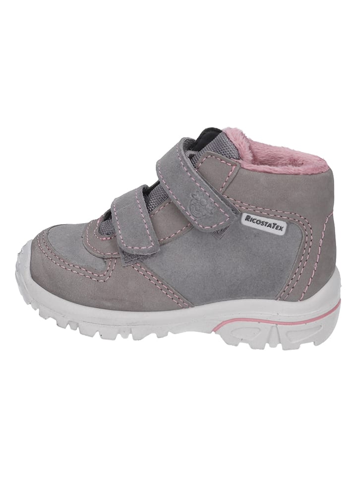 Leder-Boots "Lenzi S" in Grau