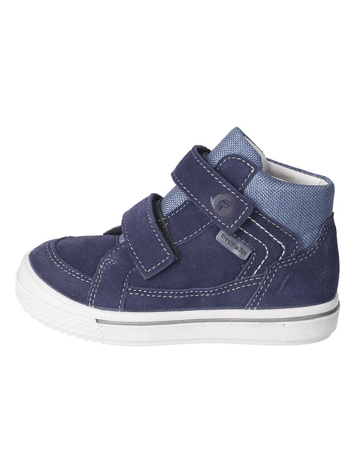 Leder-Sneakers "Jasper S" in Dunkelblau