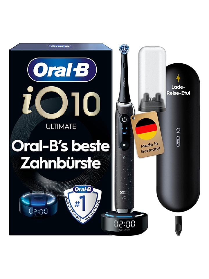 Elektryczna szczoteczka "iO Series 10" w kolorze czarnym