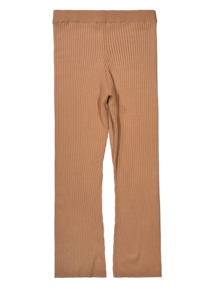 Leggings in Hellbraun