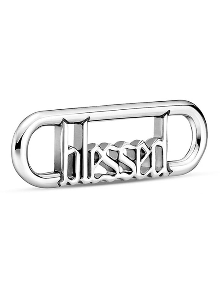 Silber-Wort-Link "Blessed"