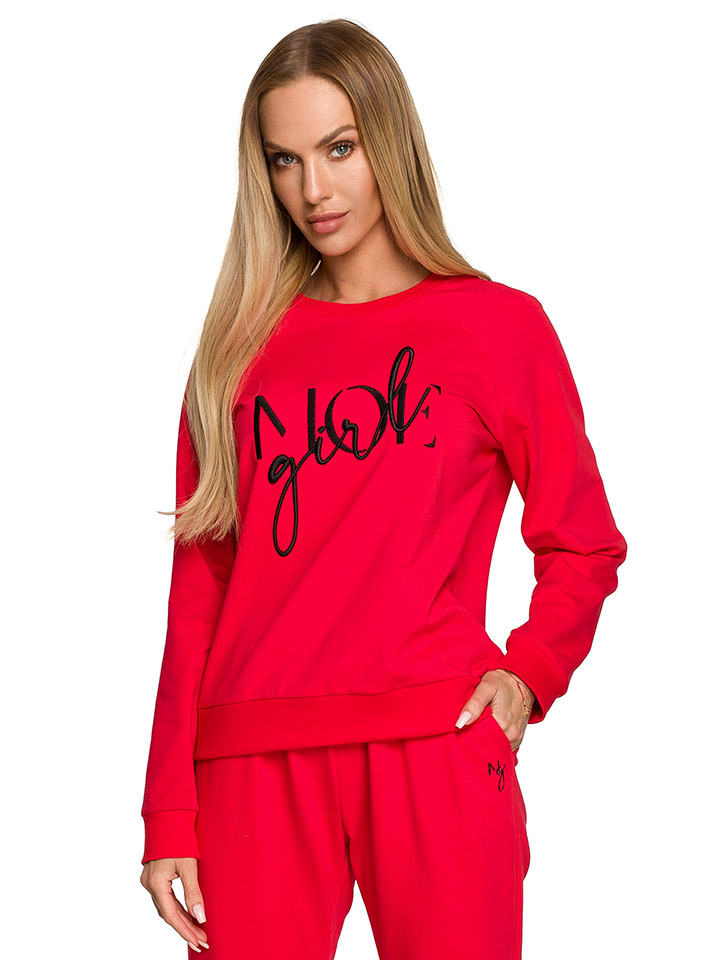 Sweatshirt rood