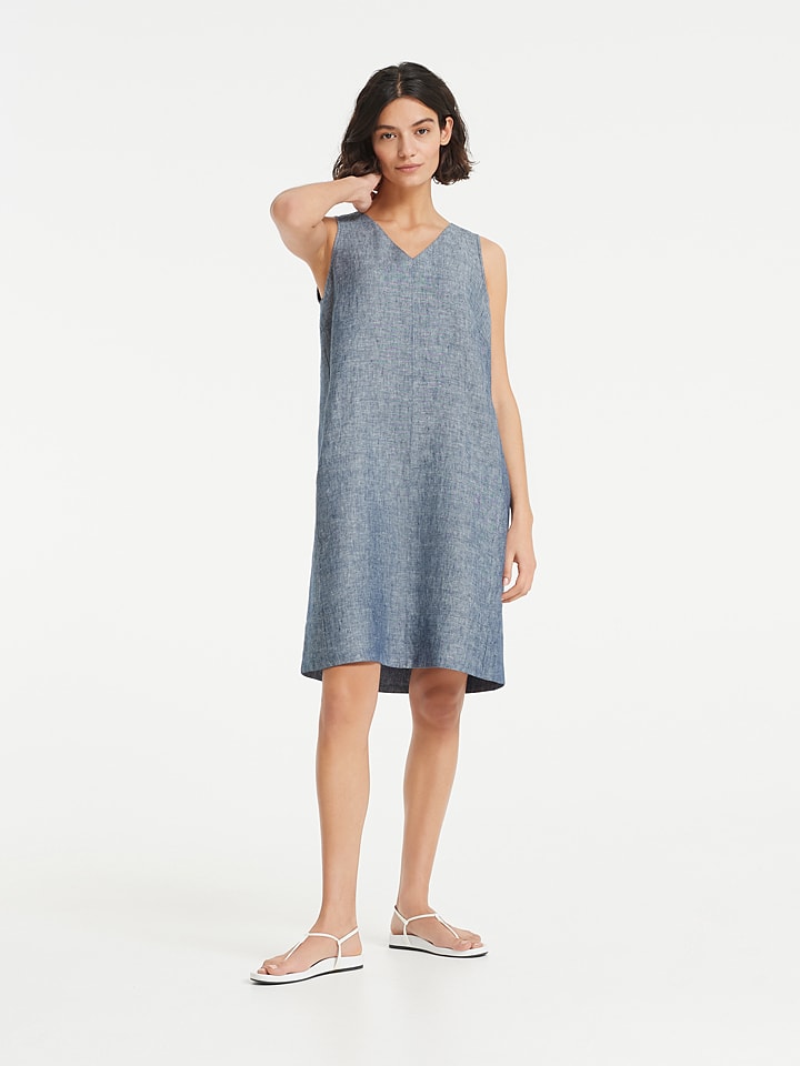 Opus jurk blauw best sale