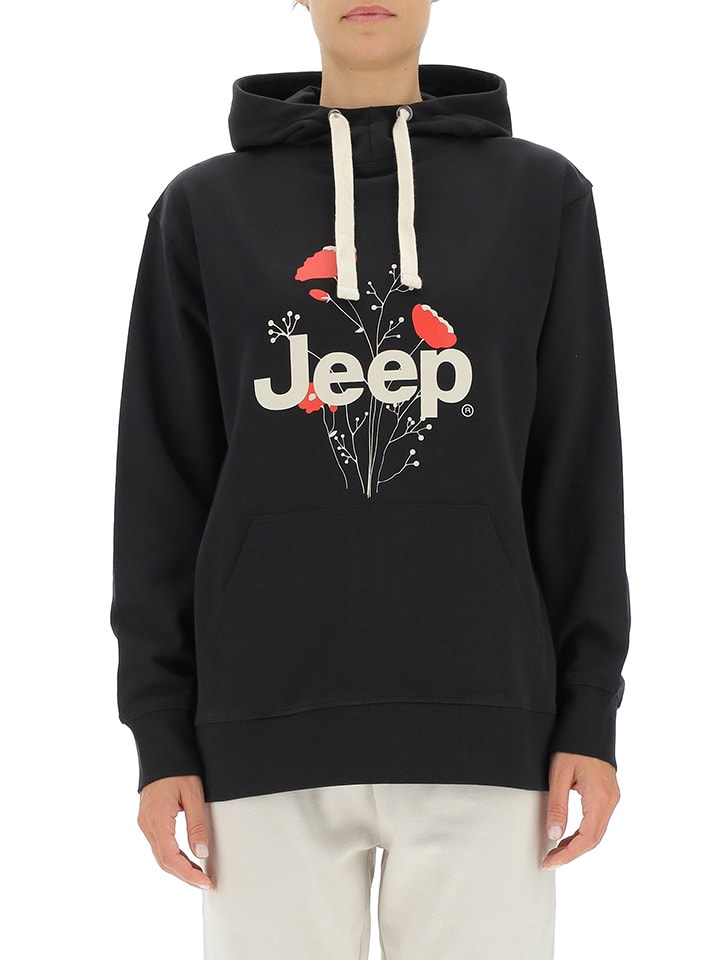 Jeep Hoodie in Schwarz g nstig kaufen limango