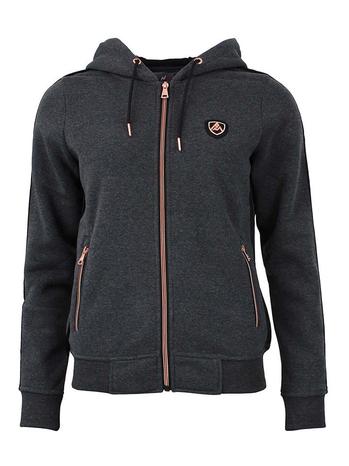Fleece vest donkergrijs