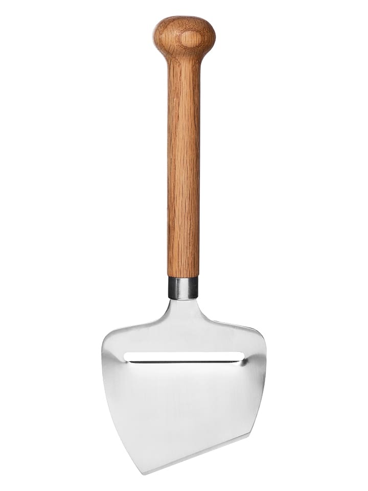 Łopatka w kolorze jasnobrązowym do krojenia sera - wys. 23 cm