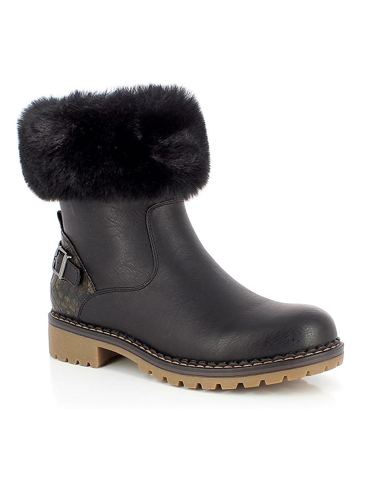 Winterboots "Mira" zwart