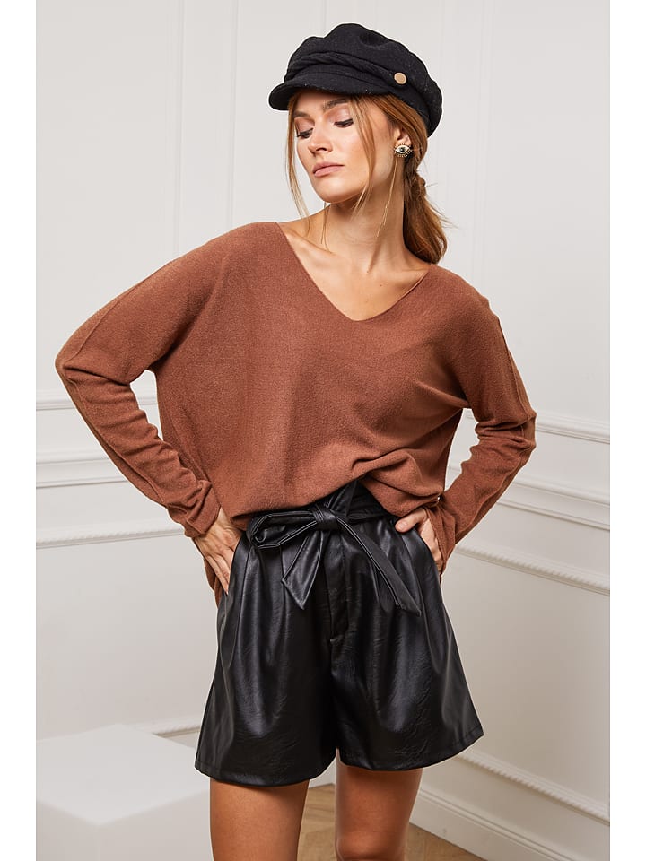 Pullover "Erjine" in Camel