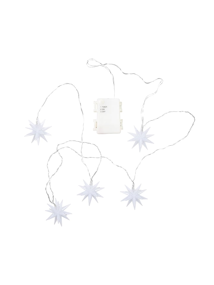 LED-Lichterkette "Star" in Warmweiß