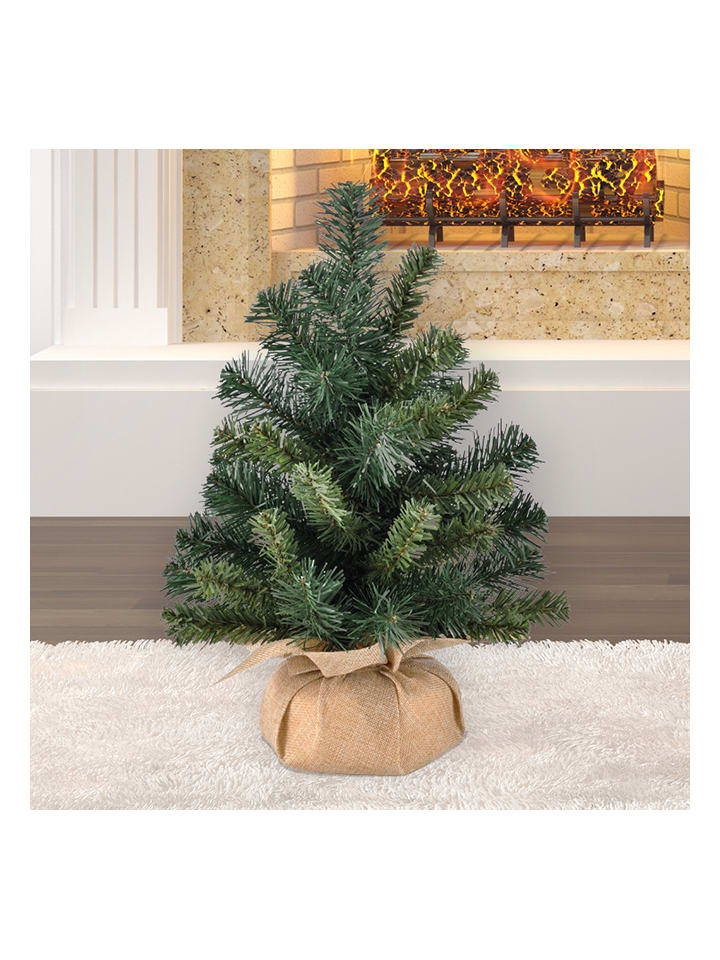 Künstlicher Weihnachtsbaum in Grün - (H)40 cm