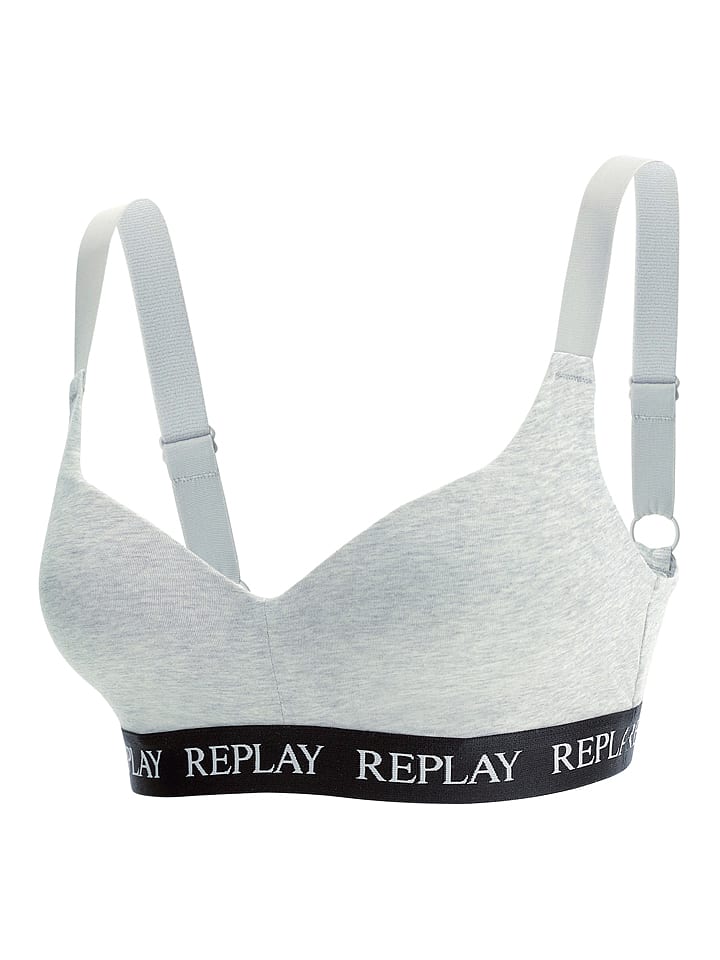 Bustier in Hellgrau