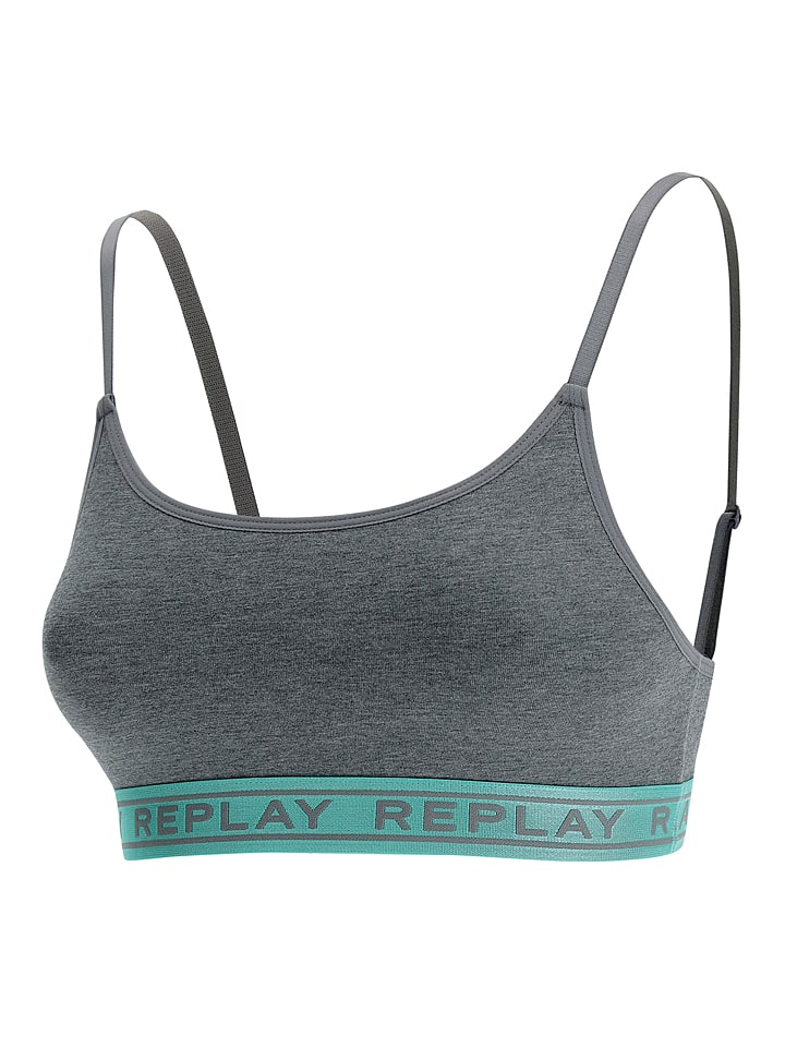 Bustier in Grau