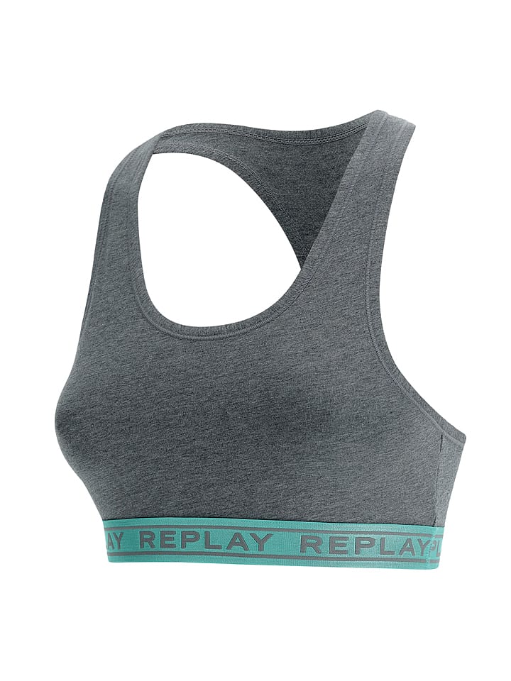 Bustier in Grau