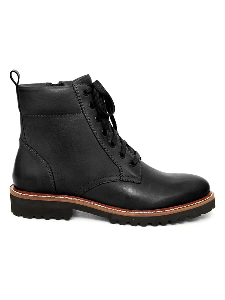 Leren boots zwart