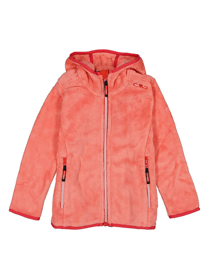 Fleecejacke in Orange