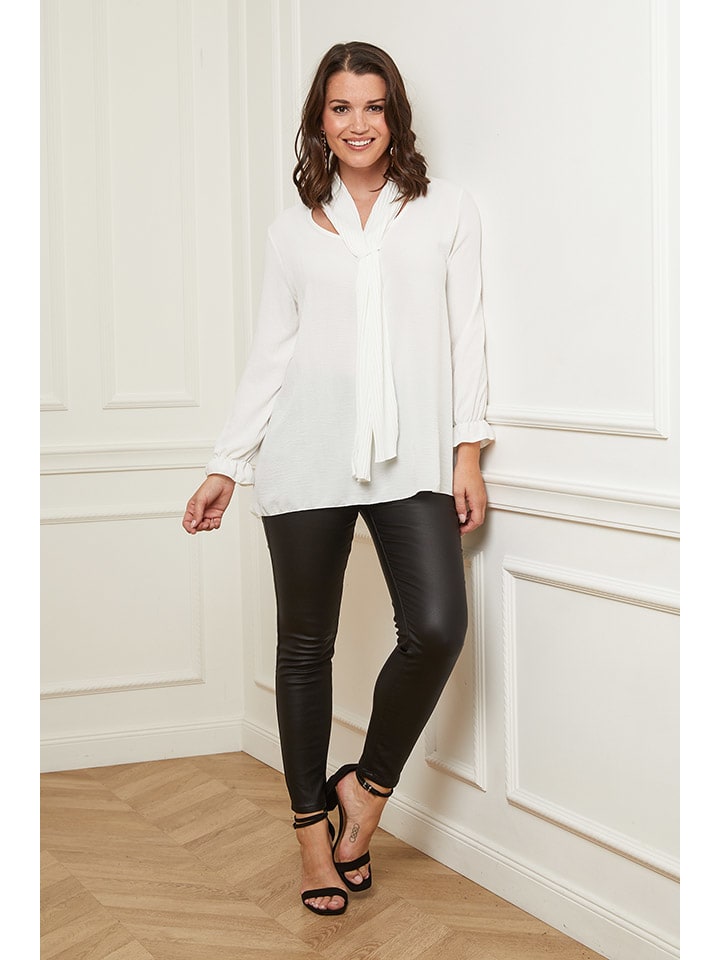 Bluse in Weiß