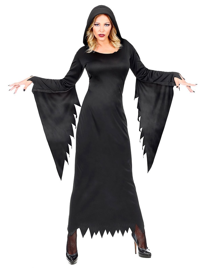 Kostuumjurk "DARK QUEEN" zwart