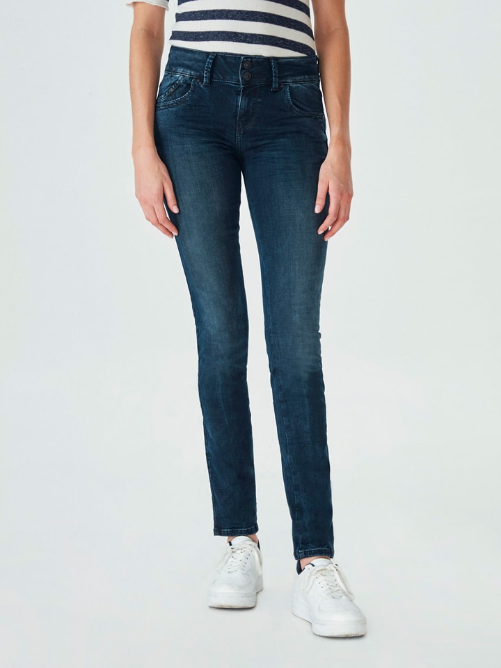 Spijkerbroek "Molly" - skinny fit - donkerblauw