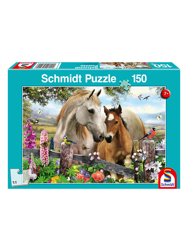 150tlg. Puzzle "Stute und Fohlen" - ab 7 Jahren