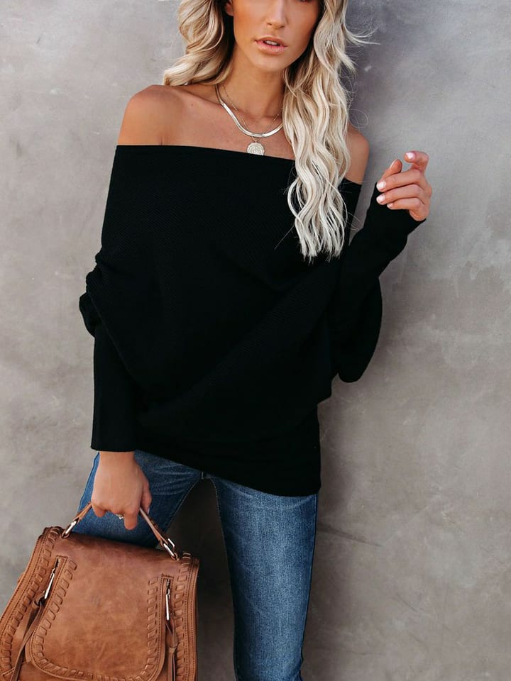 Pullover in Schwarz